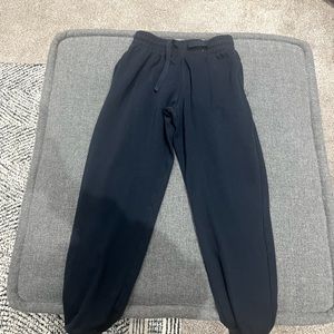 H&M navy sweatpants, adult XS
